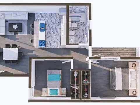 Departamento en Venta en Maipu, USD 135.000