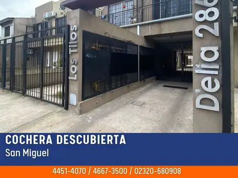 Cochera - Venta - Argentina, San Miguel - Angel Delia 2860