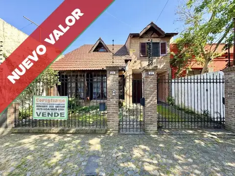 Chalet 4 ambientes en excelente estado y ubicación. Haedo