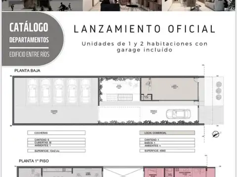 Departamento en Venta de 2 dormitorios