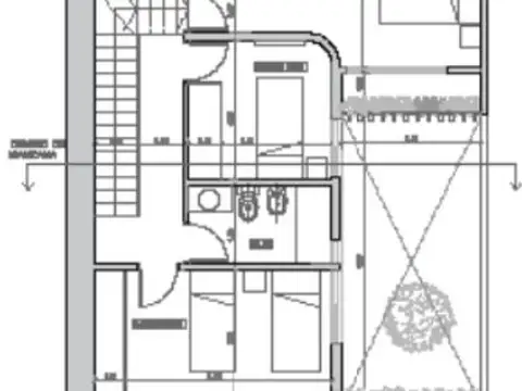 Depto Tipo Casa 4 ambientes con 3 baños