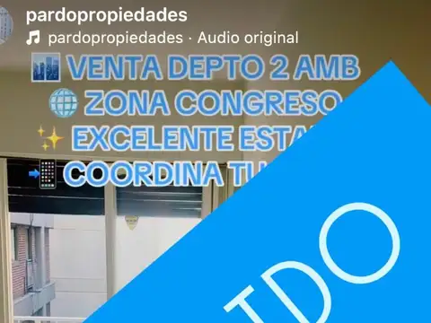 Bajó de precio! Excelente 2 ambientes al frente todo luz