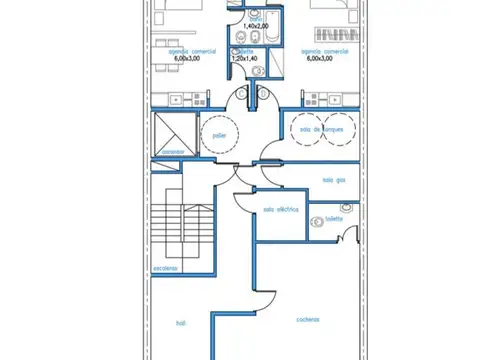 palestina 500, Piso 4