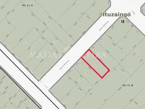 LOTE - OPORTUNIDAD DE INVERSION 