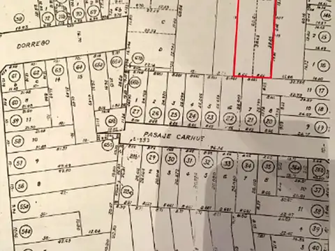 LOTE 859 M2 IDEAL EMPRENDIMIENTO INMOBILIARIO. AV. MITRE 2871/3 AVELLANEDA.