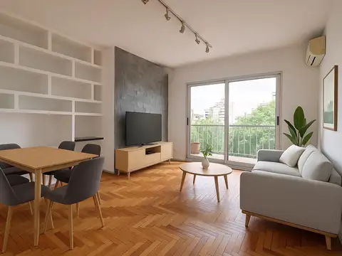 Venta depto 3 ambientes con balcón en Floresta