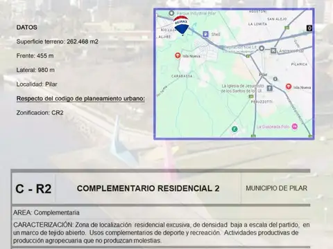 Terreno en Venta de 26246,0 m2