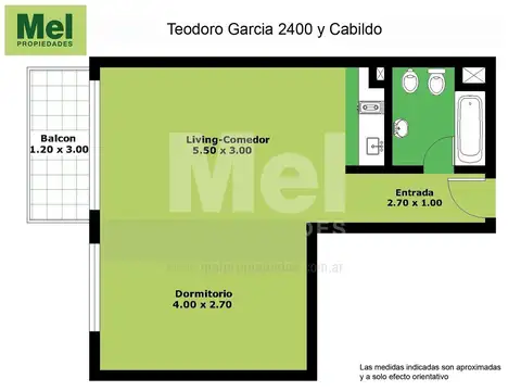 Teodoro Garcia 2400, Piso 2