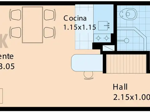 AV. CORRIENTES al 2300 13°