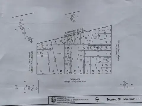 Terreno en Venta 16  mts Fondo