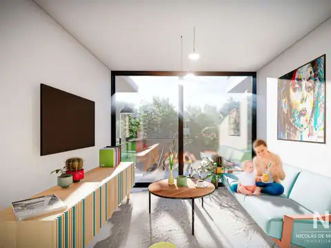 Departamento en Alquiler Temporal de 2 ambientes