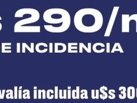 Terreno en Venta en Villa Crespo, USD 285.000