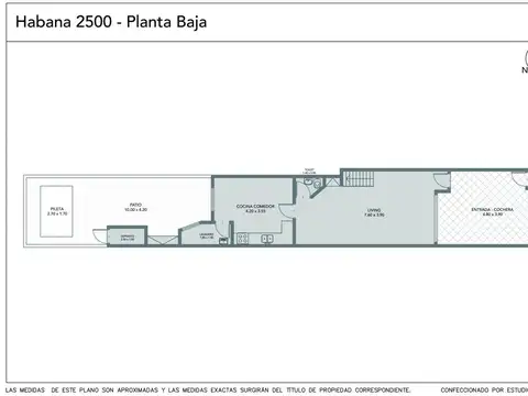 Departamento 4 ambientes con 2 baños