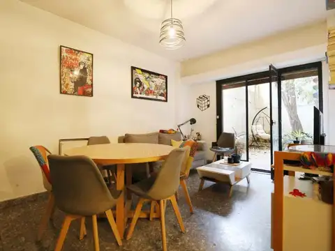 Departamento planta baja 3 ambientes Almagro patio