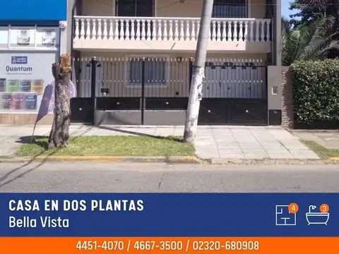 Casa - Alquiler - Argentina, Bella Vista - Av. San Martin 2398