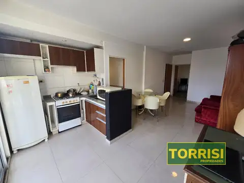 Departamento 2 ambientes con 2 baños