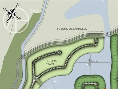 Terreno en Venta de 905,0 m2