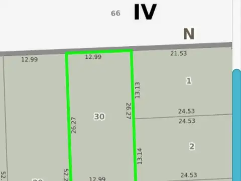 Terreno en Venta en Mar del Tuyu, USD 25.000