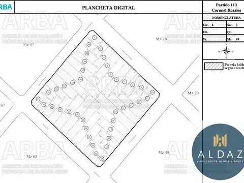 VENTA | Terreno en Jesús Maria esquina Rosario en Punta Alta. Apto Crédito 100