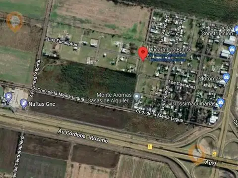 Terreno en Venta de 1269,0 m2