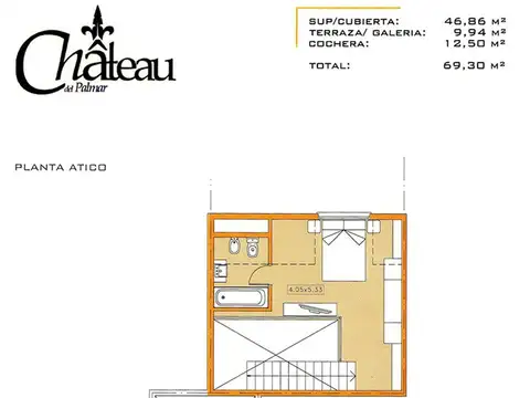 Departamento en Alquiler de 1 dormitorio