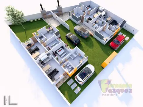 Departamento en Venta con 1 cocheras