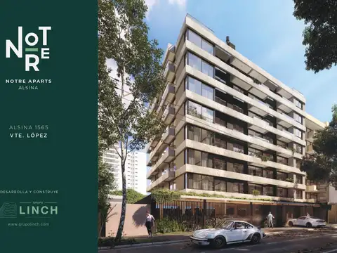 Monoambiente con balcón en pozo a estrenar en venta en Vicente Lopez