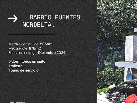 Casa en Venta de 5 dormitorios