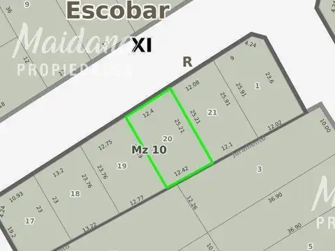 Excelente Terreno en Venta! | Los Lazaristas al 2000, Escobar