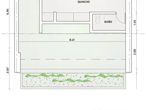 Departamento en Zona Rio