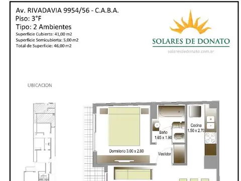AVENIDA RIVADAVIA 9900, Piso 3