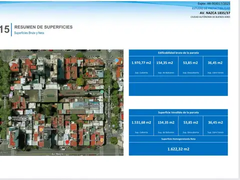 VENTA LOTE AV NAZCA 1835/37 VILLA SANTA RITA