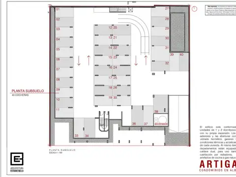 Venta Cochera en Condominio Artigas - Alberdi, Rosario