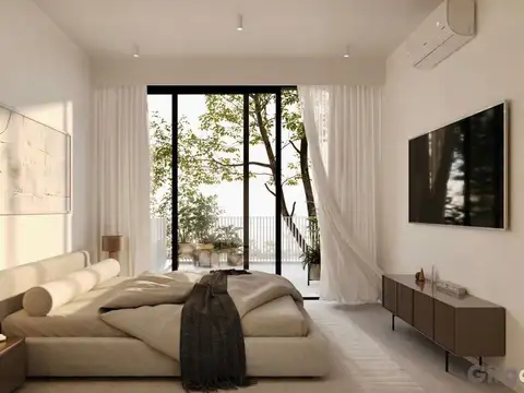 Venta departamento 2 ambientes tipo duplex en Villa del Parque balcón