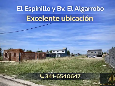 Terreno en Venta 24  mts Frente