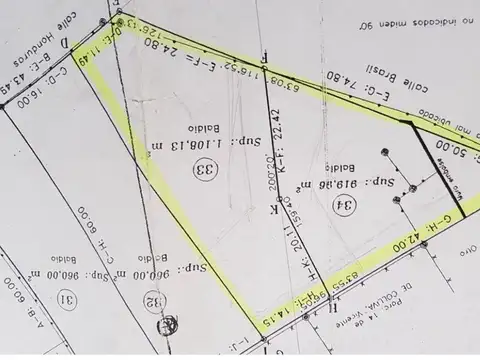 Terreno en Venta en Villa Allende, USD 56.000