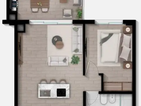 Camino de los Remeros  al 1600