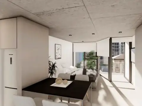 Departamento Monoambiente con 1 baño