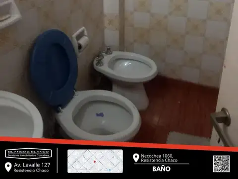 Casa 3 ambientes con 1 baño