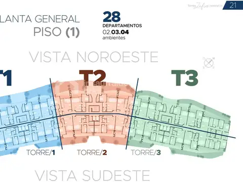 Departamento en Venta al Noreste