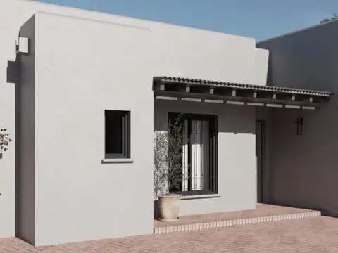 Areco - Casa en construcción 3 dorm y jardín