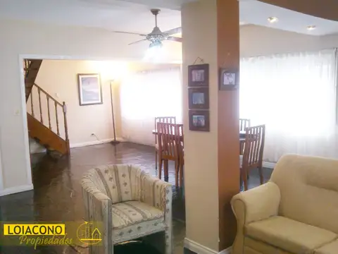 Casa 6 amb con garaje, patio y terraza - LOIACONO PROPIEDADES