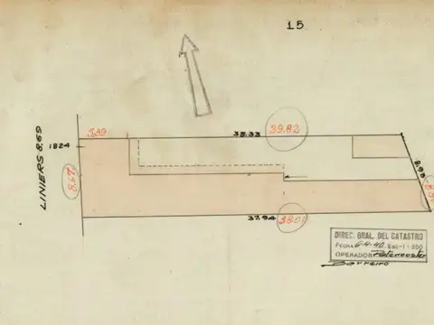 Terreno en Venta en Boedo, USD 135.000