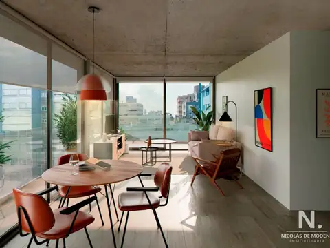 Sudeste - Boutique Residences - proyecto en Pozo -  Departamento de 1 dormitorio en venta.
