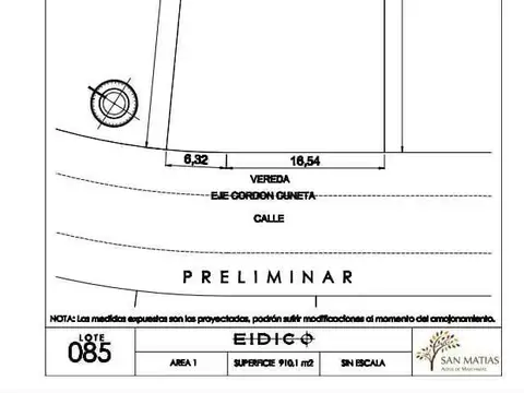 Lote en venta en Barrio San Matias, Escobar al agua