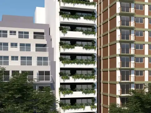 Departamento 2 ambientes con 2 baños