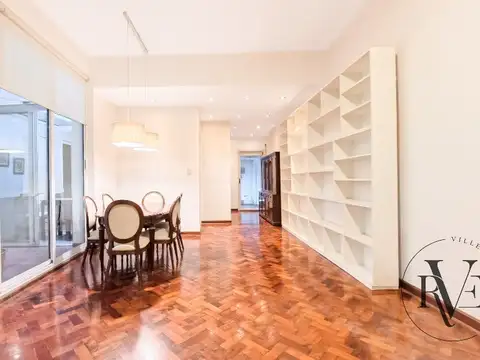 Venta - Paraguay 1800 -Semipiso de Categoría en Recoleta | 158 m² Totales | 3 Dormitorios + Dependencia | Gran Patio Terraza