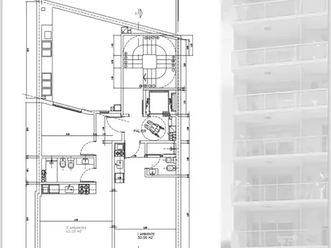 Departamento en Venta de Monoambiente