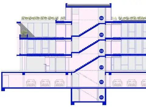 Oficina en Venta con 5 cocheras