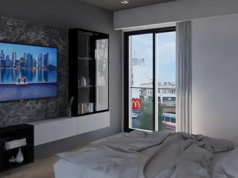 Departamento Monoambiente con 1 baño